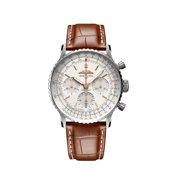 Breitling Replica Watch Navitimer B01 Chronograph 41 Stainless Steel AB0139211G1P1