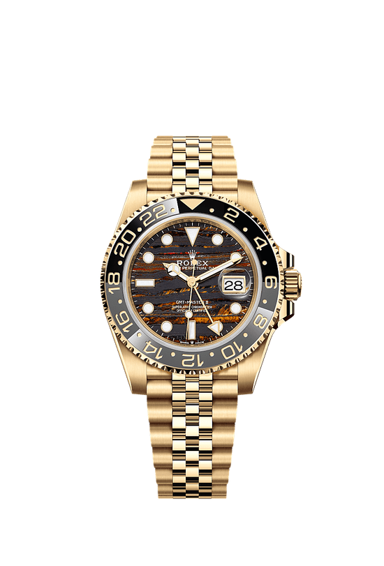 Rolex Replica Watch GMT-Master II, 18k Yellow Gold, 40mm, 126718grnr-0002